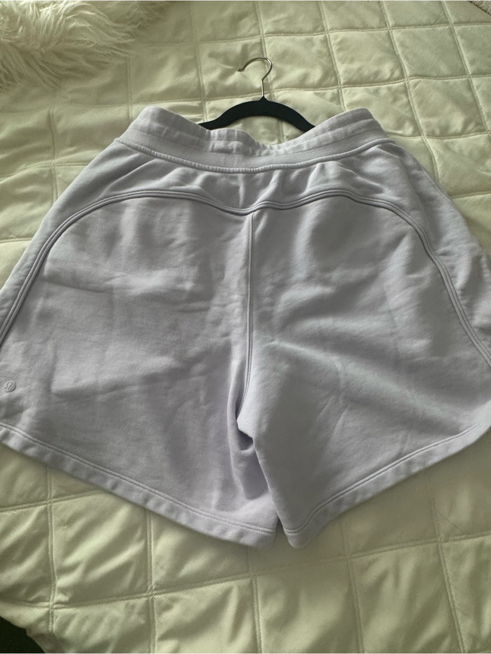Women Lululemon All Yours High-Rise Short 7" Lavender Dew Size 10